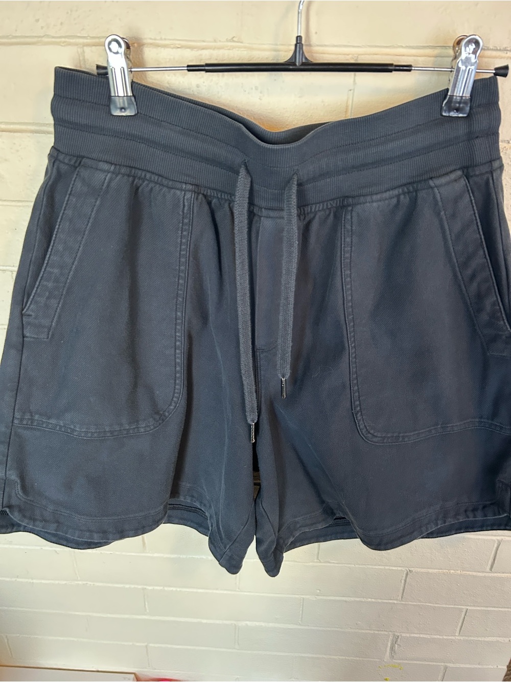 Athleta Women's Dark Gray Drawstring Athletic Shorts